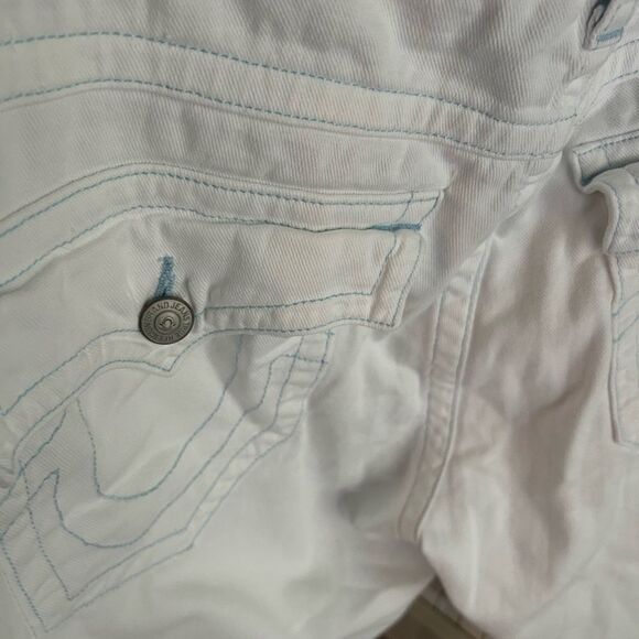 True Religion White Men's Jean Shorts 36 - Picture 13 of 16